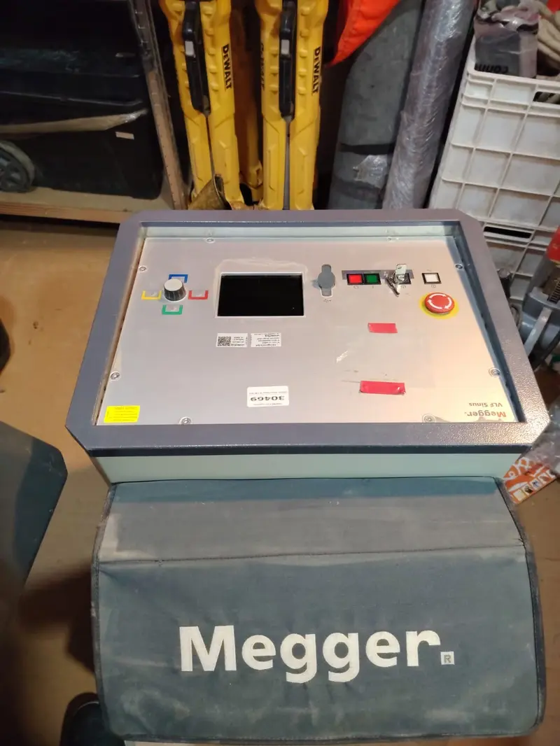 Equipo de prueba VLF Megger